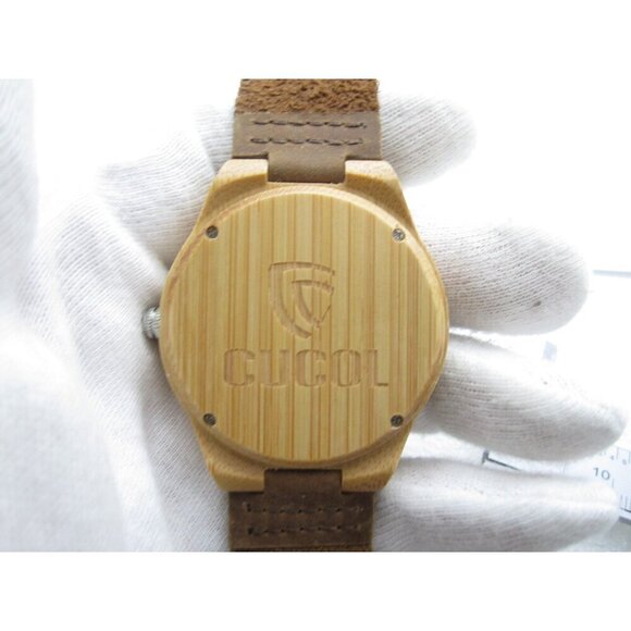 Men Cucol Quartz WR Analog 45mm Round Watch (H734) "New Battery" - Picture 3 of 10